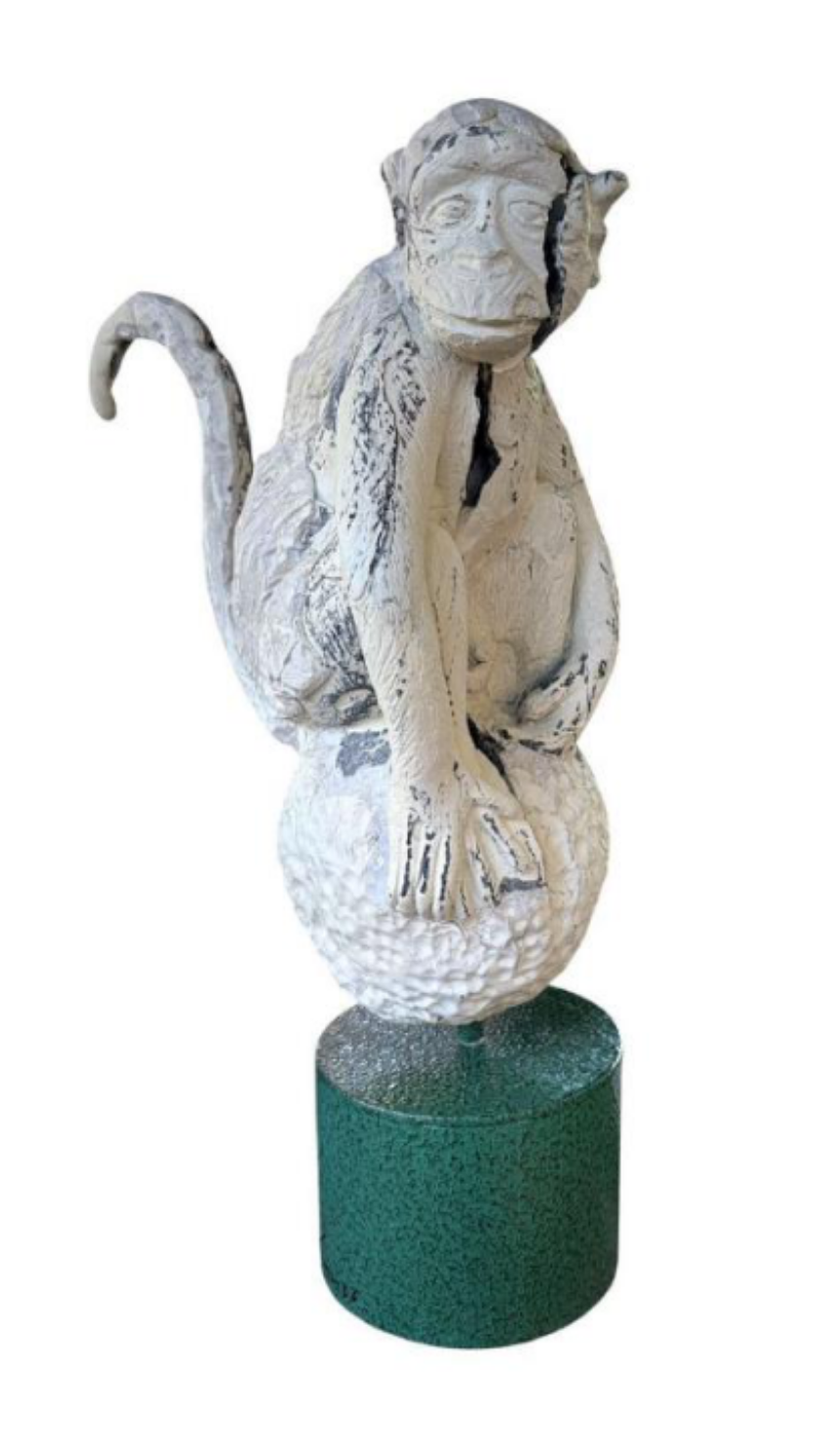 chango madera Escultura de chango contemporánea | Chango de madera - Image 1