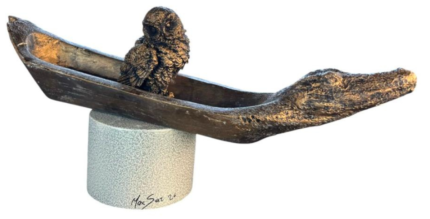 Escultura contemporánea de resina | El Gran Sabio