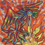 Cuadro mitológico abstracto | Sembrador de Soles