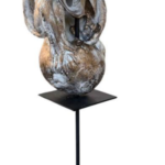 Escultura contemporánea de resina | Te Espero